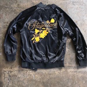 Stagecoach embroidered bomber jacket